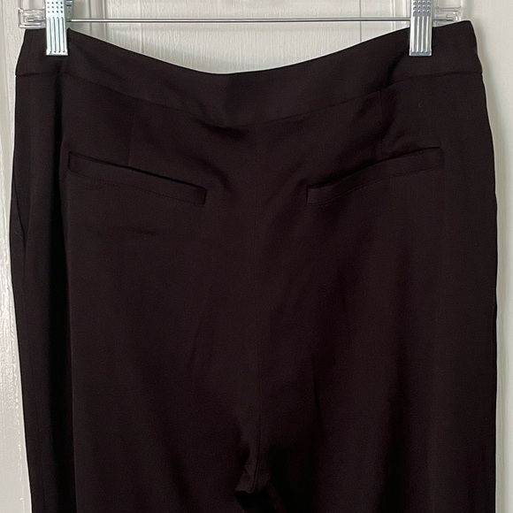 Kate Spade Tuxedo Style Black Viscose Jogger Pants Slacks Size 6 Night Out - Picture 8 of 13